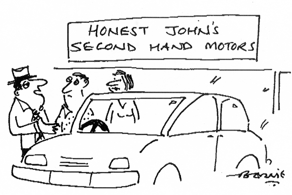 ‘The radiator leaks, the gearbox is about to go and the suspension is on its last legs’