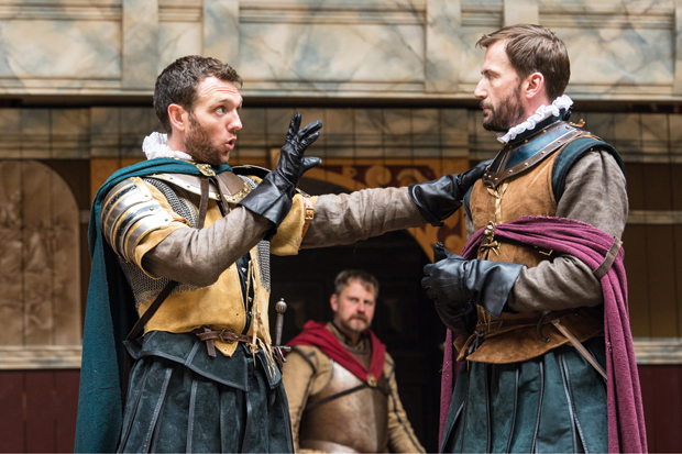 Decent and enjoyable production: Tom McKay (Brutus) and Anthony Howell (Cassius)