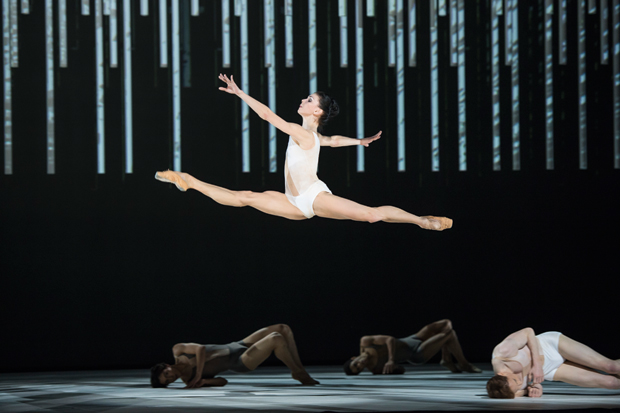 Natalia Osipova in the Royal Ballet’s ‘Connectome’, choreographed by Alastair Marriott