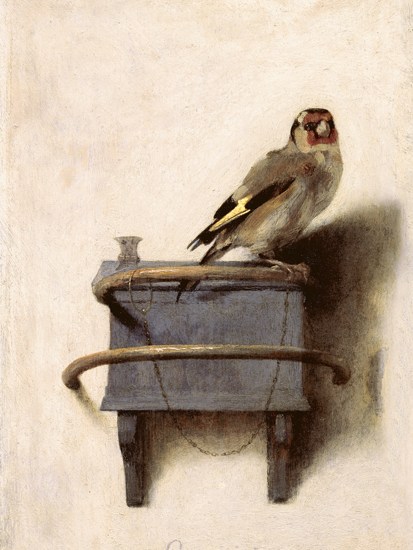 ‘The Goldfinch’, 1654, by Carel Fabritius