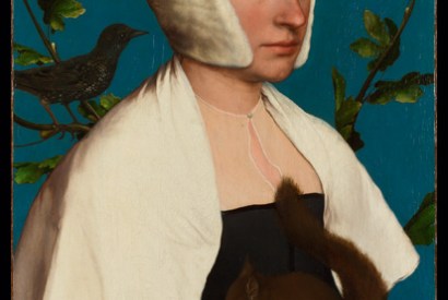 ‘A Lady with a Squirrel and a Starling’, c.1526–28, by Hans Holbein the Younger
