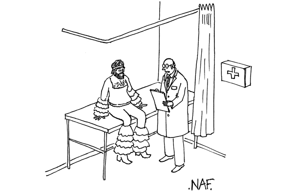 ‘It turns out you’re not A, B or AB but the much rarer ABBA blood group.’