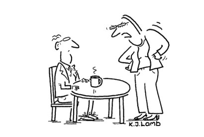 ‘If I want to go to bloody assertiveness classes, I’ll go, OK?!’