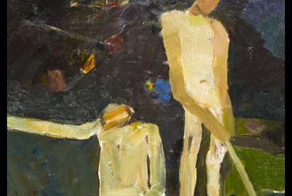 ‘Figures by a Pool’, 1972, by Keith Vaughan