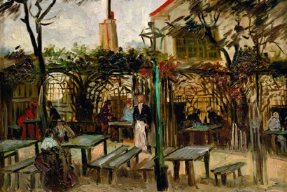 ‘La Guingette à Montmartre’ by Van Gogh (1886)