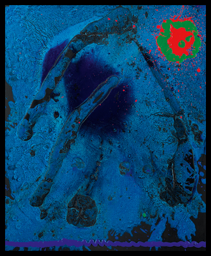 ‘Blissfull Region 11.01.11’, by John Hoyland