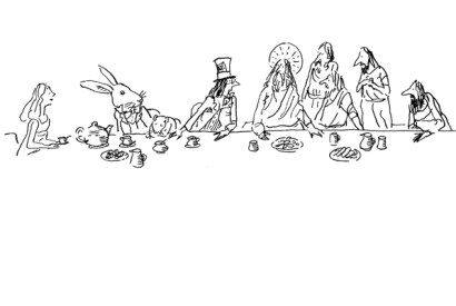 ‘I reckon you’ve double-booked ’ere, mate.’