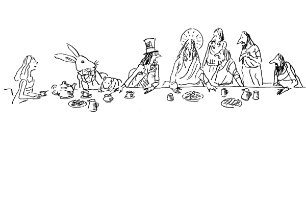 ‘I reckon you’ve double-booked ’ere, mate.’