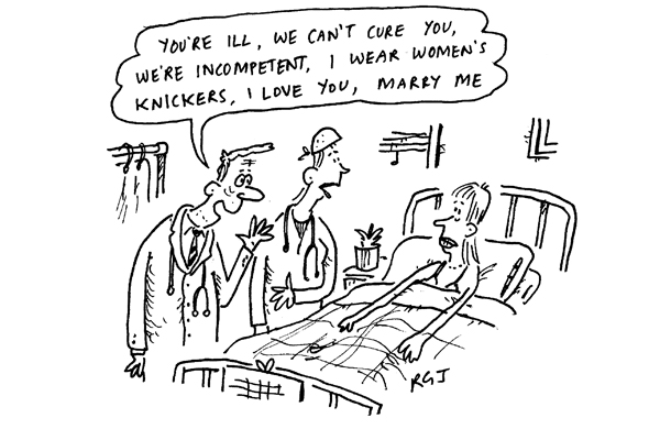 ‘He’s from Doctors without Borders.’