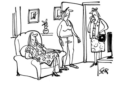 ‘Karl isn’t himself today.’