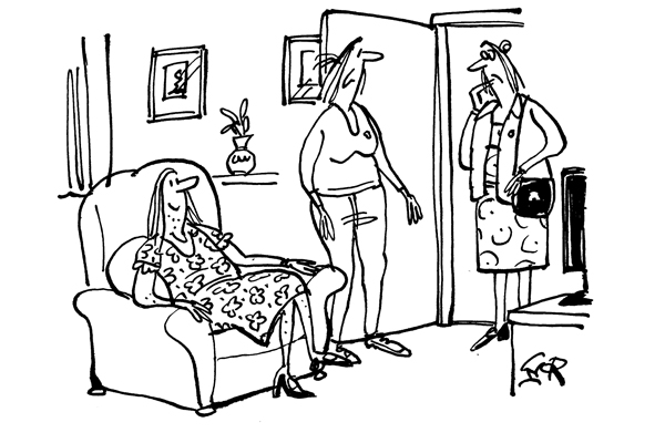 ‘Karl isn’t himself today.’