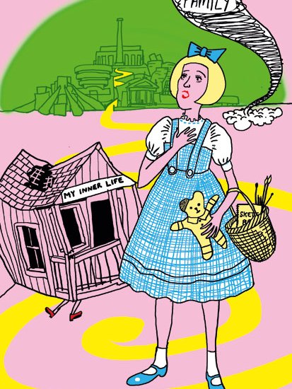 ‘Me as Dorothy’ by Grayson Perry —but what’s with the frocks?