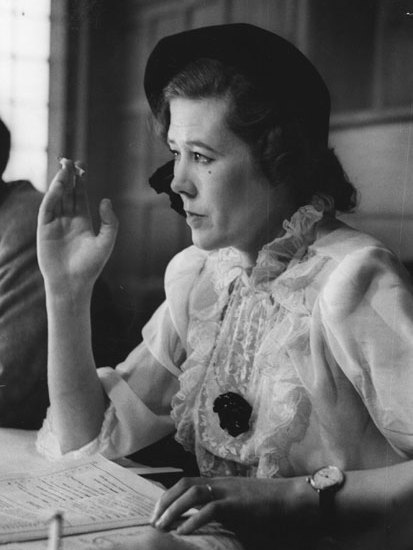 Always a better novelist than her husband: Pamela Hansford Johnson in 1949