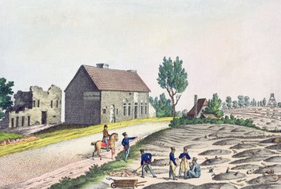 Burying the dead of Waterloo