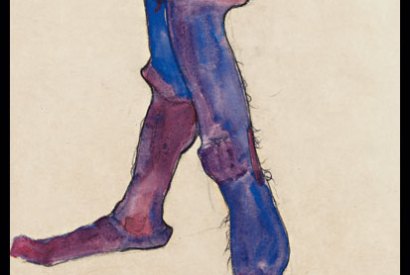 ‘Male Lower Torso’, 1910, by Egon Schiele