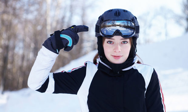 Ski helmets: everyone’s doing it now