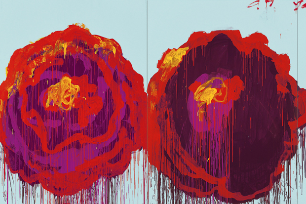 The Rose (IV), by Cy Twombly