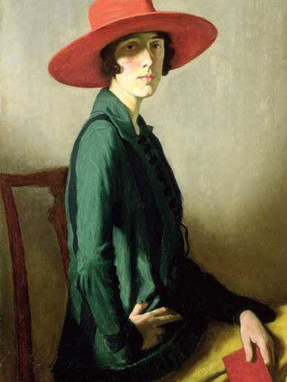 Vita as ‘Lady with a Red Hat’ by William Strang