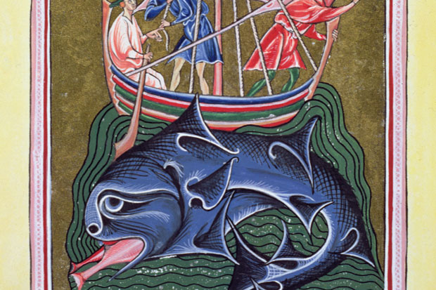 ‘The Whale’ (12th-century English Bestiary)