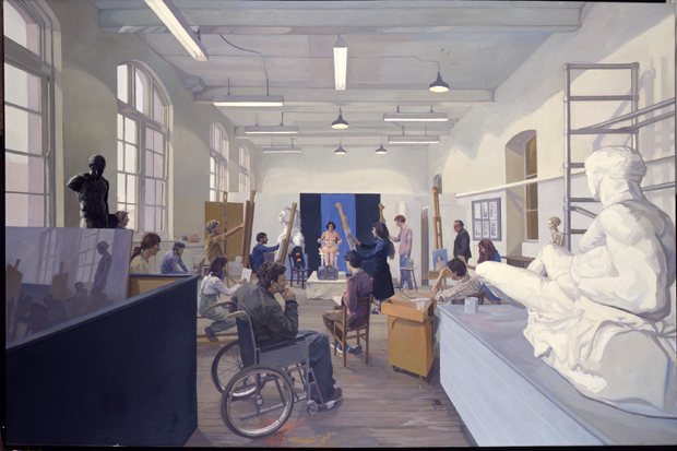 ‘The Life Room’, 1977–80, by John Wonnacott