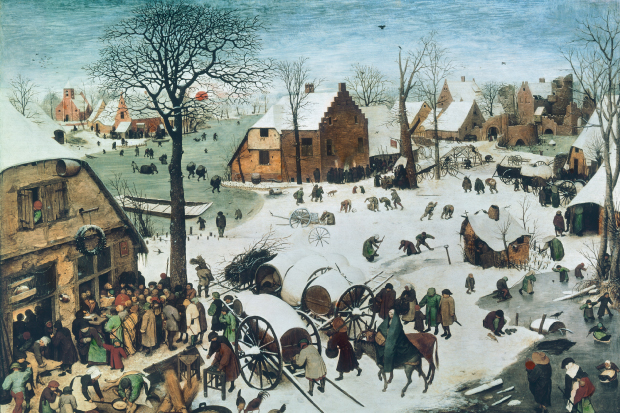 ‘The Census at Bethlehem’, 1566, by Pieter Bruegel the Elder