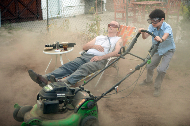 Too lovable: Bill Murray and Jaeden Lieberher in ‘St. Vincent’