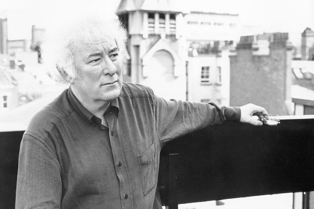 Seamus Heaney in 1996