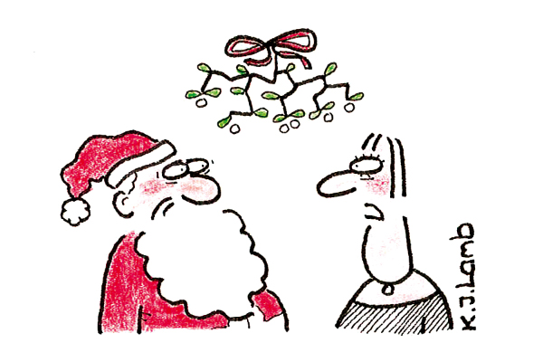 ‘Eurgh — you smell like a chimney.’