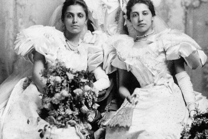 Princess Bamba, Catherine and Sophia Duleep Singh at their debut at Buckingham Palace, 1894