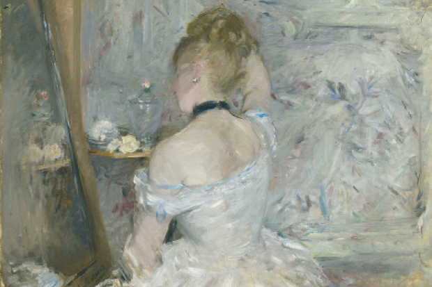 ‘Woman at Her Toilette’, 1875/80, by Berthe Morisot
