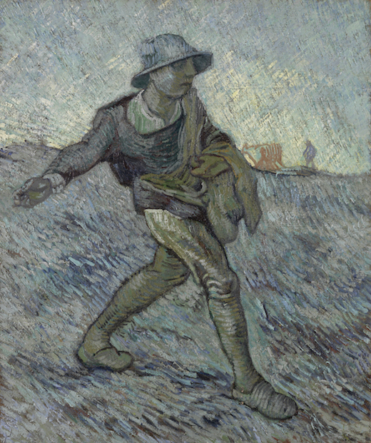 Van Gogh, the sower