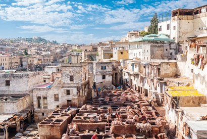 A sniff of the ancient world: Fez’s tanneries