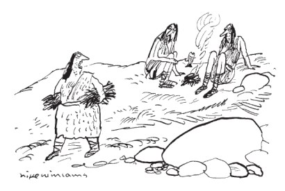 ‘Oh yeah? Well, we used to walk to France for the weekend till you gang of weirdos started that messin’ about with the environment.’