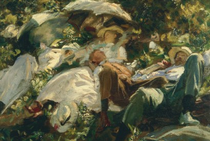 ‘Group with Parasols’, c.1904, by John Singer Sargent