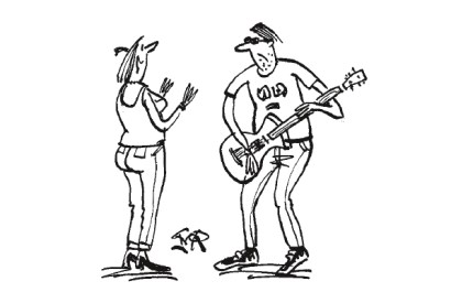 ‘You don’t look old enough to be a rock star.’