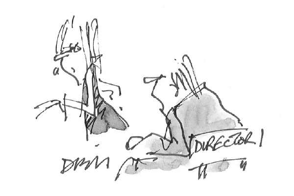 ‘Cut! Can you strut and fret less!’