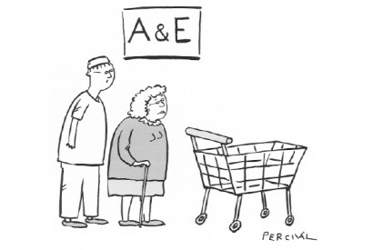 ‘I’ve found you a trolley.’