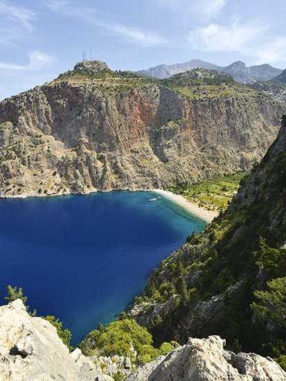 Dramatic mountains and hidden bays