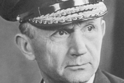 Admiral Dönitz, left in charge of the Reich after Hitler’s suicide, was lucky to have escaped the noose at Nuremberg