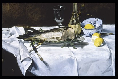 ‘The Salmon’, 1869, by Edouard Manet