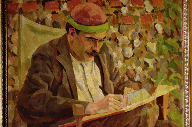 Although Keynes hated his appearance, he was much painted by the Bloomsbury Group, including by Roger Fry (above)