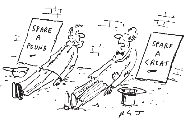 ‘I’m old money.’