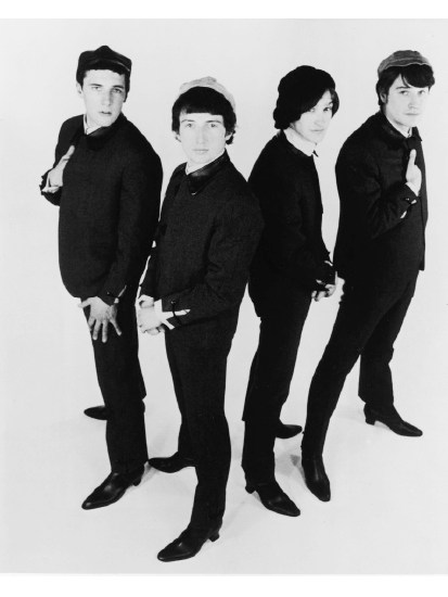The Kinks in their Sixties heyday— Ray Davies is far right, next to his brother Dave