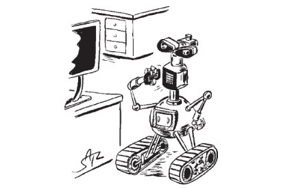 ‘What, another live person? Do you have any computers over there I can speak with?’