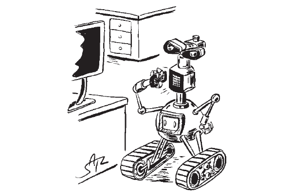 ‘What, another live person? Do you have any computers over there I can speak with?’