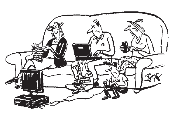 ‘Poor granny — technology has completely passed her by.’