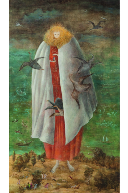 ‘The Giantess’ by Leonora Carrington, currently on show at Tate Liverpool