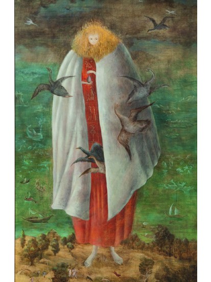 ‘The Giantess’ by Leonora Carrington, currently on show at Tate Liverpool