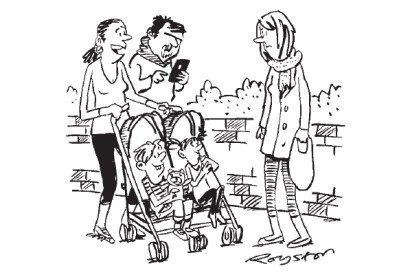 ‘We wanted them to have contemporary names — this is Omg and Lol.’