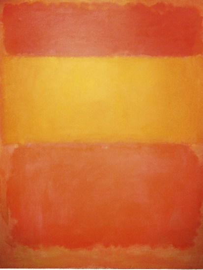 ‘Orange, Red, Yellow’, 1956, by Mark Rothko